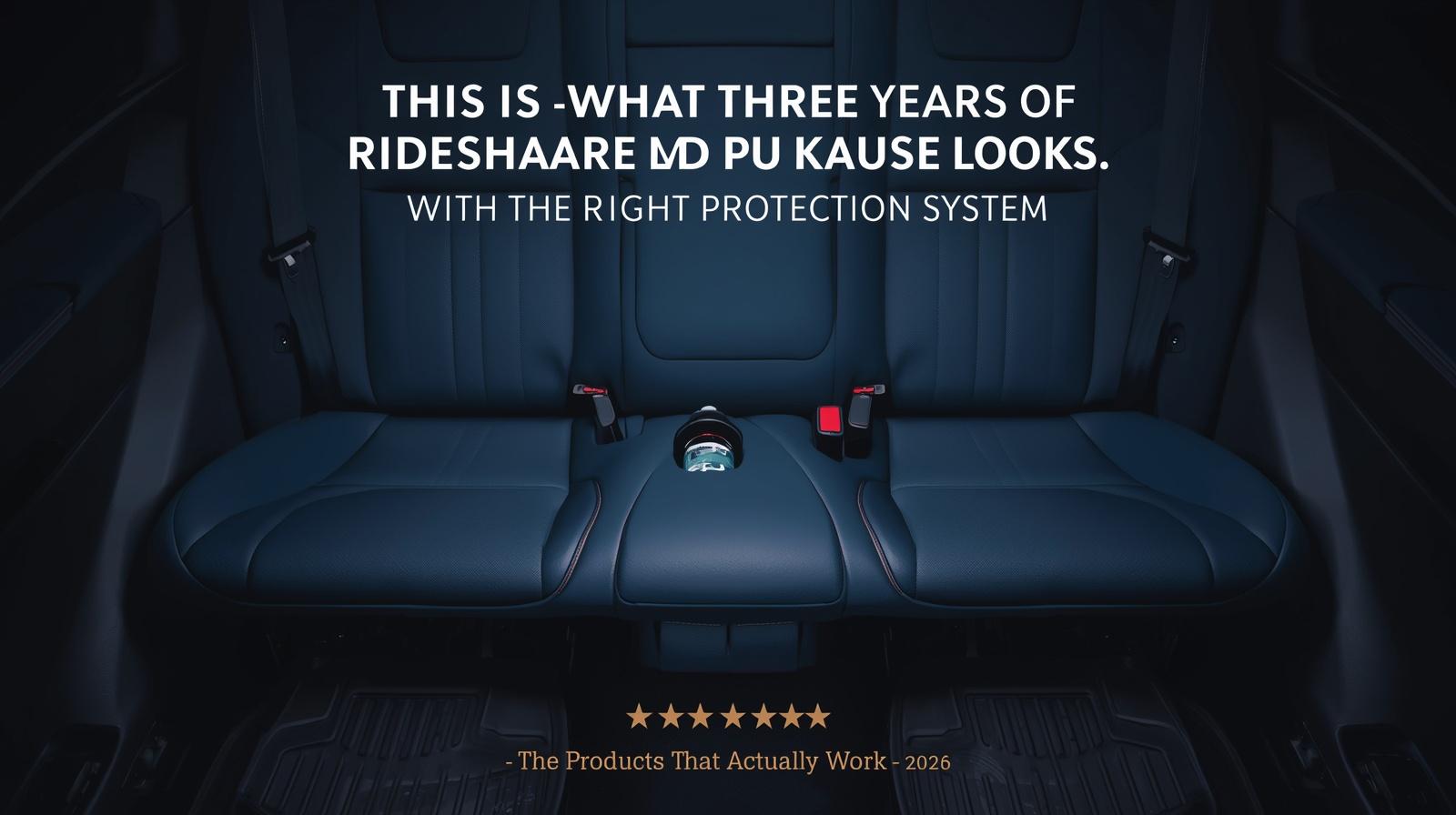 Best Products to Protect Your Rideshare Vehicle Interior From Damage in 2026