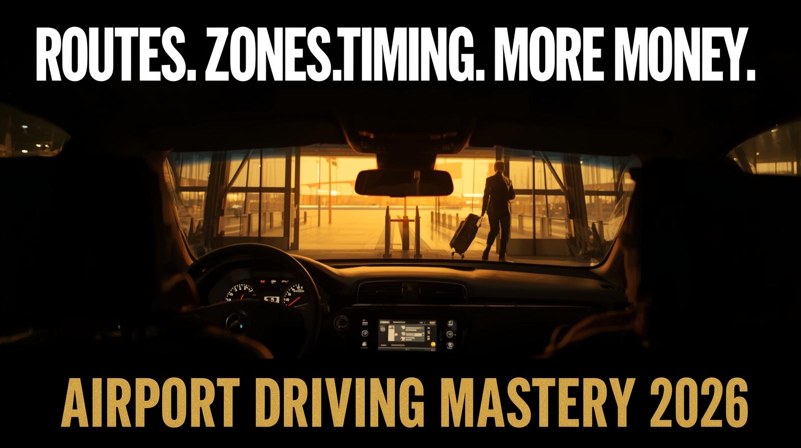 Airport Driving Mastery: The Routes, Zones, and Timing That Pay More in 2026